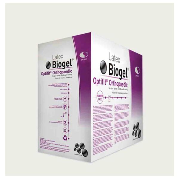 Gloves Surgical Biogel Optifit Orthopaedic Powder-Free Ltx 7 Strl Straw 4Bx40/Ca